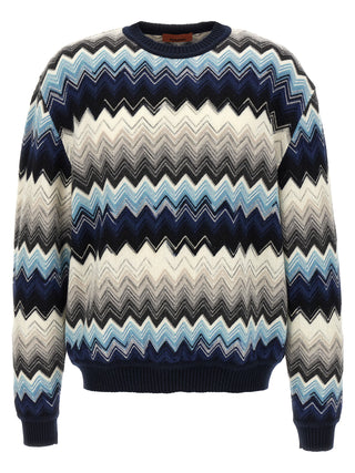 Multicolor Wool Cardigan