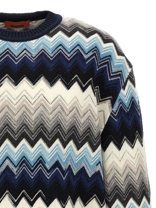 Multicolor Wool Cardigan