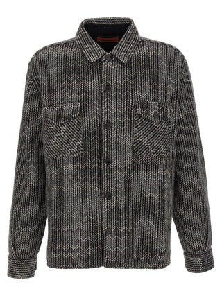 Gray Wool Blouse