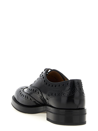Black Calfskin Oxfords And Derbies