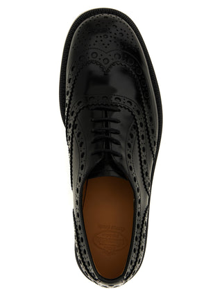 Black Calfskin Oxfords And Derbies