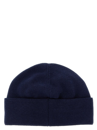 Blue Cotton Beanie