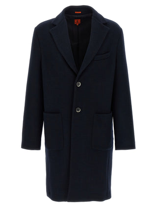 Black Virgin Wool Coat