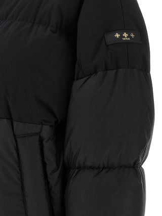 Black Nylon Bomber