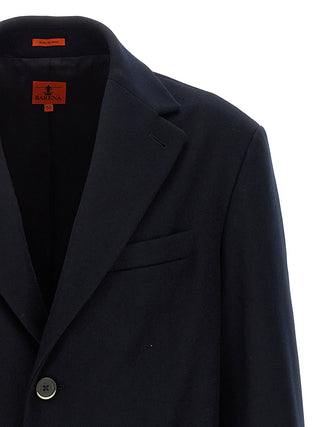 Blue Wool Coat