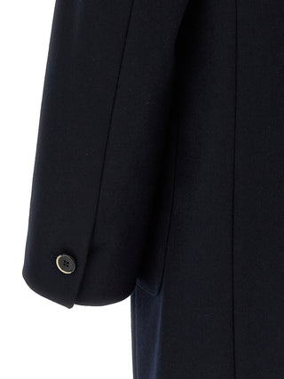 Blue Wool Coat