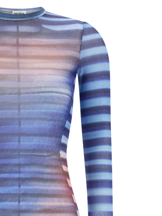 Multicolor Polyamide Long Dress