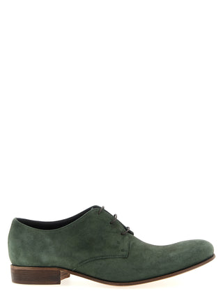 Bicolor Suede Leather Oxfords And Derbies