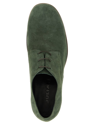 Bicolor Suede Leather Oxfords And Derbies