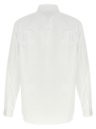 Blusa de algodón blanca