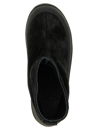 Botines negros de goma