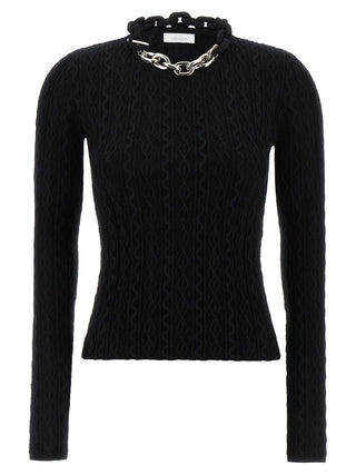 Black Wool Cardigan