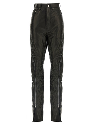 Black Leather Pants