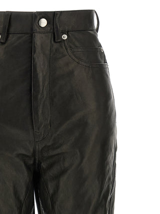 Black Leather Pants