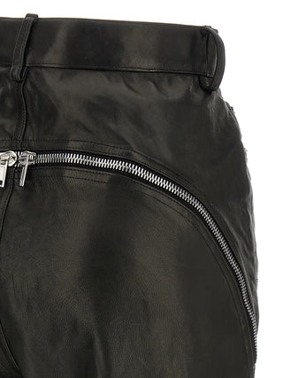 Black Leather Pants