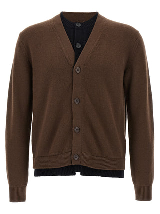 Brown Wool Cardigan