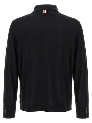 Black Virgin Wool Cardigan