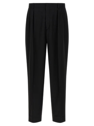 Black Polyester Dress Pants