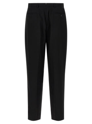 Black Polyester Dress Pants