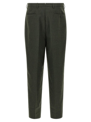 Bicolor Polyester Dress Pants