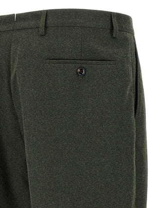 Bicolor Polyester Dress Pants