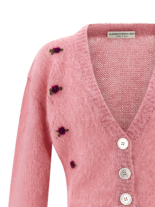 Multicolor Wool Cardigan