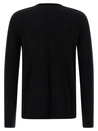 Black Wool Cardigan