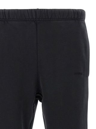 Black Cotton Joggers (Workout Pants)