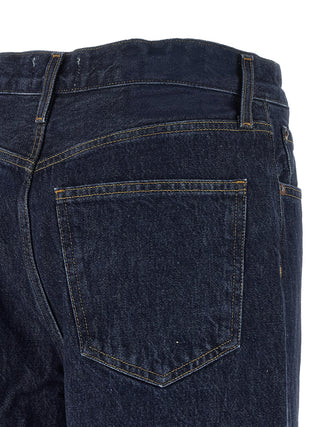 Blue Cotton Jeans Denim