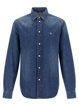 Blue Cotton Blouse