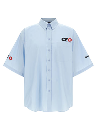 Blue Cotton Blouse