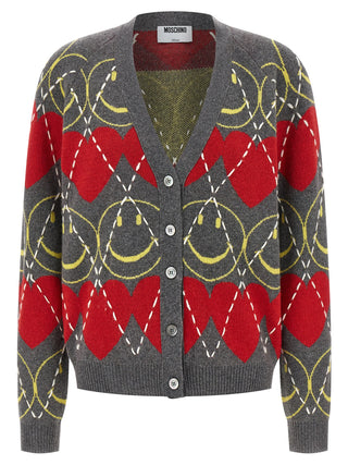 Multicolor Wool Cardigan