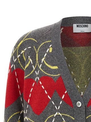 Multicolor Wool Cardigan