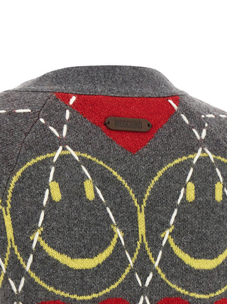 Multicolor Wool Cardigan