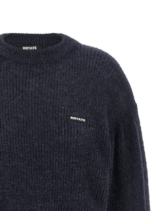 Blue Wool Cardigan