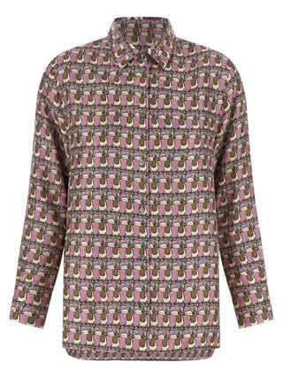 Multicolor Silk Blouse