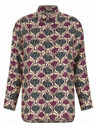 Multicolor Silk Blouse