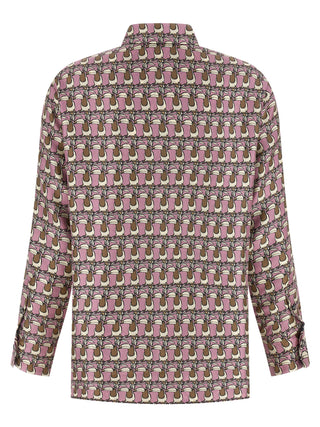 Multicolor Silk Blouse