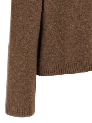 Brown Cashmere Cardigan