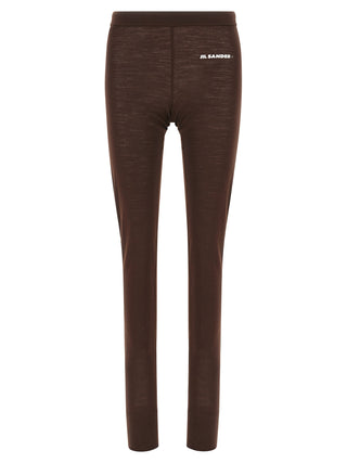 Bordeaux Polyester Leggings