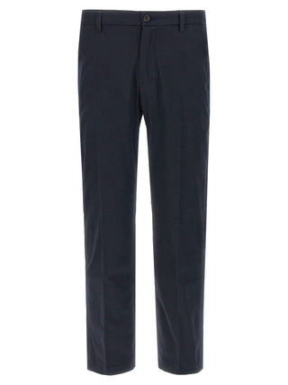 Gray Cotton Cropped Pants