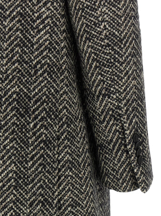Multicolor Wool Coat