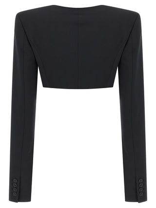 Black Virgin Wool Blazer