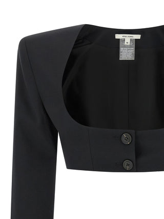 Black Virgin Wool Blazer