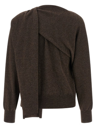 Brown Cashmere Cardigan
