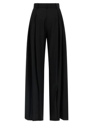 Black Virgin Wool Dress Pants