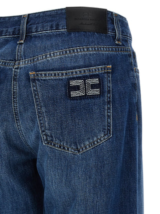 Blue Cotton Jeans Denim