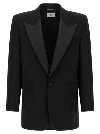 Black Wool Blazer