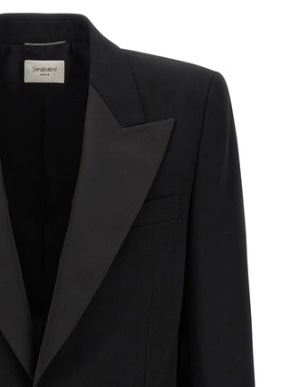Black Wool Blazer
