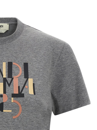 Gray Cotton T-Shirt
